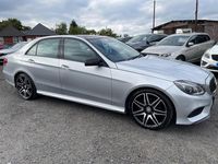 Used Mercedes E220 Premium 2015 Silver Sedan