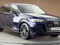 Used Audi Q7 Black Edition 340 HP (250 kW) 2022 Blue SUV