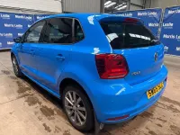 Used VW Polo Design 2015 Blue Hatchback