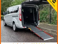 Used Ford Tourneo Custom Titanium 130 HP (95 kW) 2023 Silver Van
