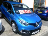 Used Renault Captur Dynamique 90 HP (66 kW) 2015 Blue SUV
