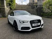 Używany Audi A5 Black Edition 177 KM (130 kW) 2016 Biały Coupe