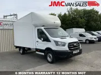 Used Ford Transit 130 HP (95 kW) 2021 White Cabriolet