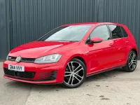 Usado VW Golf VII GTD 150 HP (110 kW) 2014 Vermelho Citadino