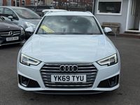 Used Audi A4 S-Line 190 HP (139 kW) 2019 White Estate