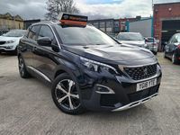 Used Peugeot 3008 GT-line 2018 Black SUV