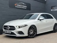 Used Mercedes A180 Executive 136 HP (100 kW) 2019 White Hatchback
