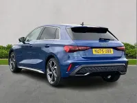 Used Audi A3 S-Line 147 HP (108 kW) 2025 Blue Hatchback