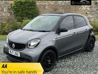 Used Smart ForFour Prime 90 HP (66 kW) 2017 Grey Hatchback
