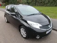Used Nissan Note Tekna 90 HP (66 kW) 2014 Black Hatchback