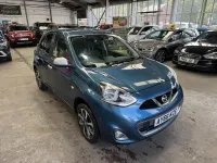 Used Nissan Micra N-TEC 80 HP (58 kW) 2016 Blue Hatchback