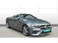 Used Mercedes E220 AMG line 191 HP (140 kW) 2018 Grey Cabriolet