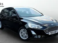 Used Ford Focus Titanium 125 HP (91 kW) 2018 Black Hatchback