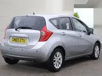 Used Nissan Note Acenta Premium 98 HP (72 kW) 2015 Silver Hatchback