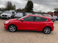 Used Ford Focus Zetec 120 HP (88 kW) 2019 Red Hatchback