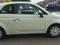 Käytetty Fiat 500 Pop 69 HP (50 kW) 2009 Valkoinen Avoauto