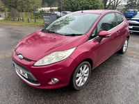 Used Ford Fiesta Zetec 2008 Red Hatchback