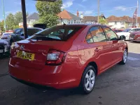 Used Skoda Rapid 116 HP (85 kW) 2018 Red Hatchback