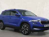 Used Skoda Karoq SE L 150 HP (110 kW) 2022 Blue SUV