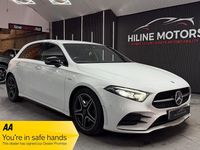 Used Mercedes A180 AMG Line Premium 136 HP (100 kW) 2022 White Hatchback