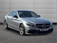 Used Mercedes C63S AMG Premium 502 HP (369 kW) 2016 Silver Sedan
