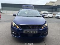 Used Peugeot 308 SW 131 HP (96 kW) 2020 Blue Estate