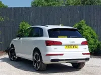 Used Audi Q5 Black Edition 190 HP (139 kW) 2020 White SUV