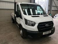 Usado Ford Transit 130 CV (95 kW) 2019 Blanco Descapotable