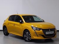 Used Peugeot 208 Active+ 100 HP (73 kW) 2023 Yellow Hatchback