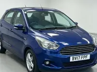 Used Ford Ka Plus Zetec 2017 Blue Hatchback