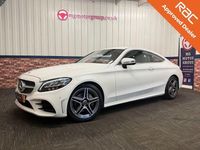 Used Mercedes C200 AMG line 198 HP (145 kW) 2018 White Coupe