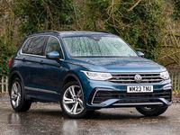 Used VW Tiguan R-line Edition 150 HP (110 kW) 2023 Blue SUV