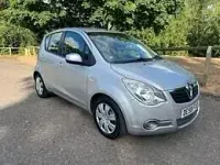Used Vauxhall Agila Club 85 HP (62 kW) 2008 Silver MPV