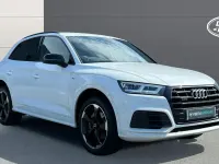 Used Audi Q5 Black Edition 245 HP (180 kW) 2020 White SUV