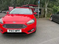 Used Ford Focus Zetec 125 HP (91 kW) 2017 Red Hatchback