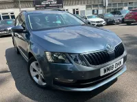 Used Skoda Octavia SE Technology 116 HP (85 kW) 2018 Grey Estate