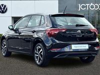 Used VW Polo Life 95 HP (69 kW) 2022 Black Hatchback