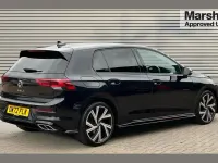 Used VW Golf VIII R-line 150 HP (110 kW) 2022 Black Hatchback