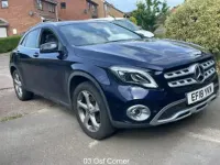 Used Mercedes GLA250 Premium 211 HP (155 kW) 2018 Blue SUV