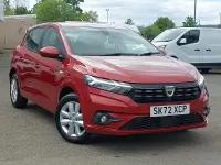 Used Dacia Sandero Comfort 91 HP (66 kW) 2022 Red Hatchback