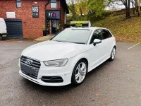 Used Audi S3 Sportback Performance 333 HP (244 kW) 2015 White Hatchback
