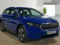 Used Skoda Enyaq iV ecoSuite 150 kW (204 HP) 2023 Blue SUV