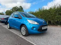 Used Ford Ka Zetec 69 HP (50 kW) 2015 Blue Hatchback