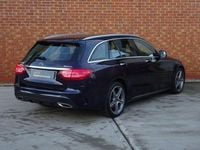 Used Mercedes C200 AMG Line Premium 2018 Blue Estate