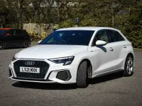 Used Audi A3 Sportback S-Line 2021 White Hatchback