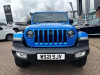 used Jeep Wrangler 2.0 GME SAHARA AUTO 4WD EURO 6 (S/S) 4DR PETROL FROM 2021 FROM TUNBRIDGE WELLS (TN2 3EY) | SPOTICAR