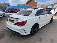 Used Mercedes CLA220 AMG 2014 White Sedan