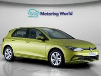 Used VW Golf VIII S 150 HP (110 kW) 2022 Yellow Hatchback