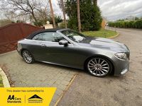 Used Mercedes E220 AMG Line Premium 2018 Grey Cabriolet