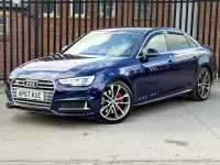 Usado Audi S4 348 HP (255 kW) 2017 Azul Sedan